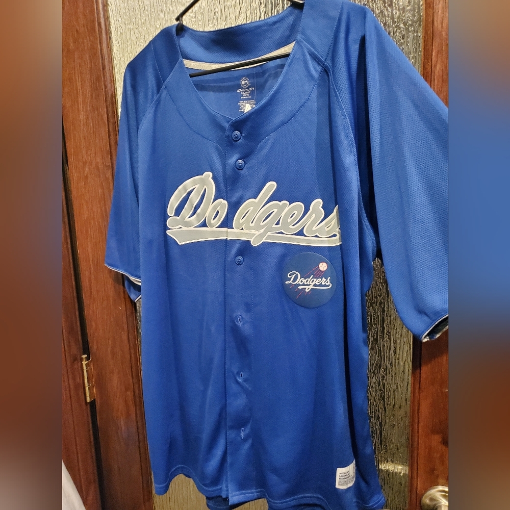 Blue Dodgers Jersey Size XL